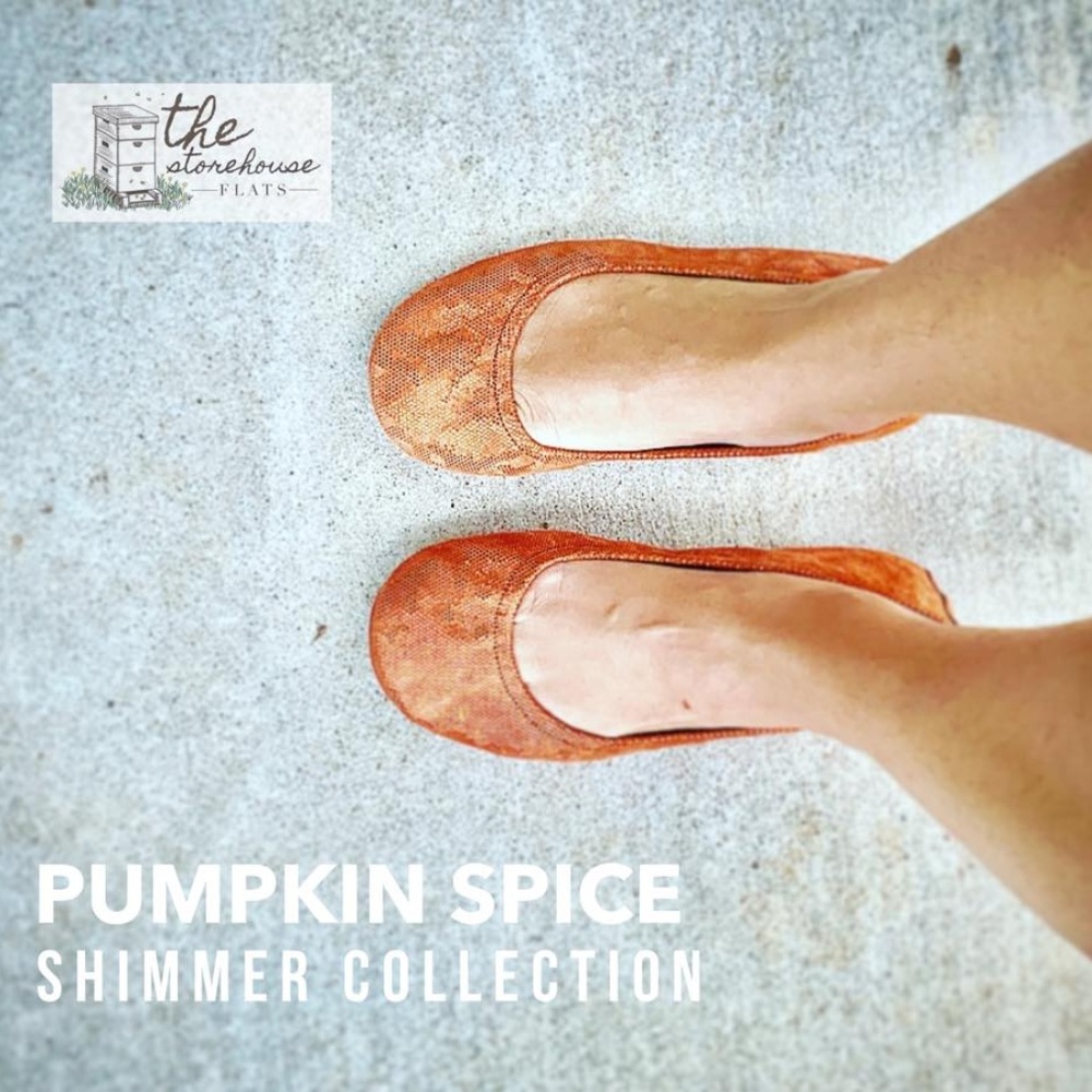 Storehouse Flats (Pumpkin Spice Shimmer)